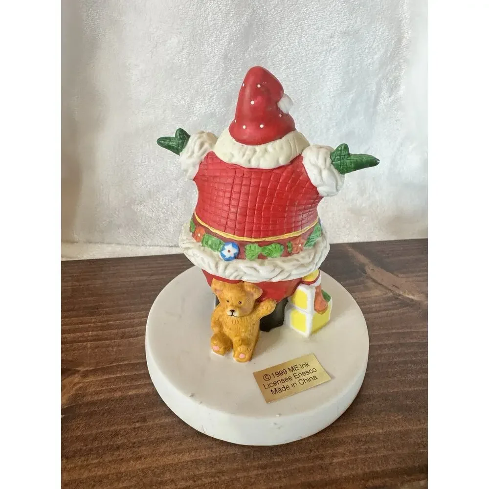 Vintage Mary Engelbreit “Believe” Santa Cookie Stamp Press Enesco 1999 Y2K ME